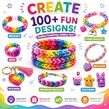 DasKid 6000+ Loom Bands Kit 40 Colors Beads Accessories Storage Box view 3