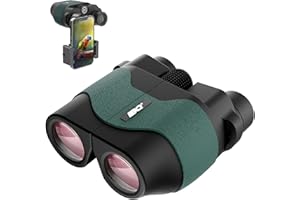IBQ Binoculars for Adults,12x30 Binoculars with Upgraded Phone Adapter, Compact Binocular for Bird Watching,Small Binoculars for Kids,with Daily Waterproof,Outdoor Sport,Hunting,Theater and Concerts