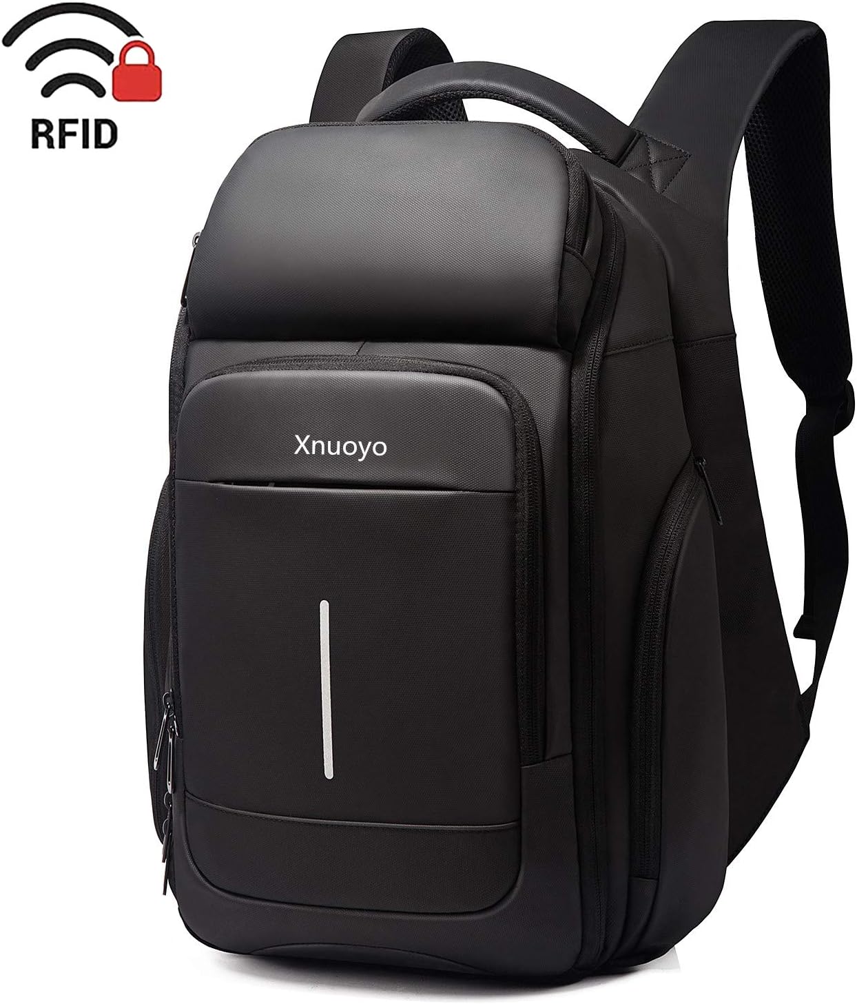 portafoglio con tasche con zip