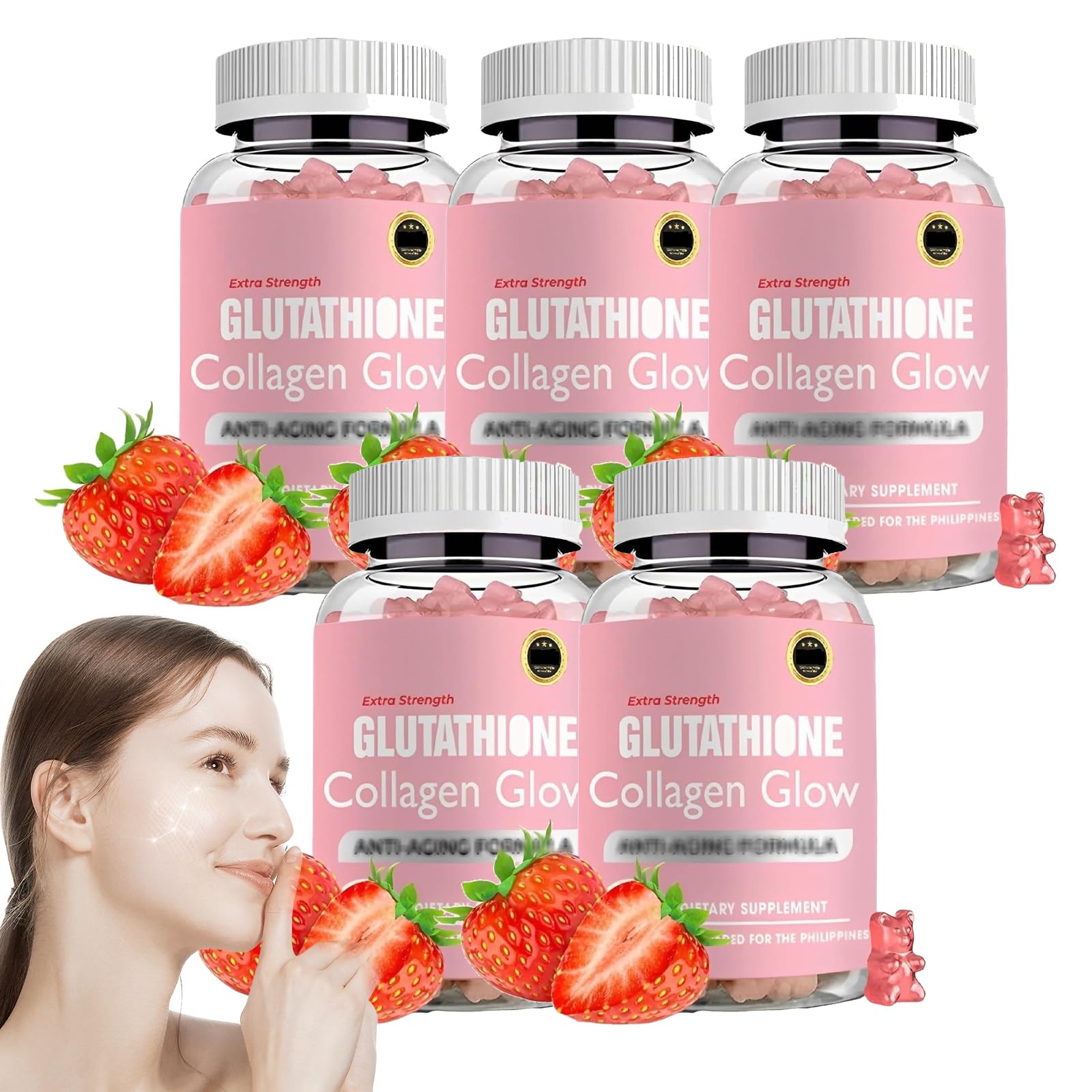 Fyins Glutathione Collagen Glow Gummies, Glutathione Collagen Gummies for  Women, Glow Beauty Collagen Gummies for Dark Spot, Korean Organic Collagen  Gummies for Skin Care Anti-Aging in Saudi Arabia | Whizz Collagen