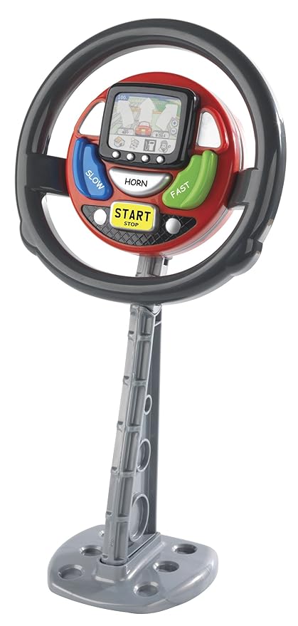 Casdon Spielzeug-Lenkrad mit Navigationsgerät