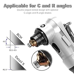 2 in 1 Mini Pneumatic Chamfering Machine,Air