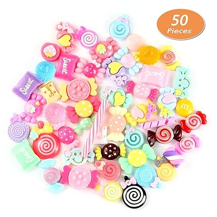Buy Pawaca Diy Resin Craft Decoration Stickers Emulation Candy
