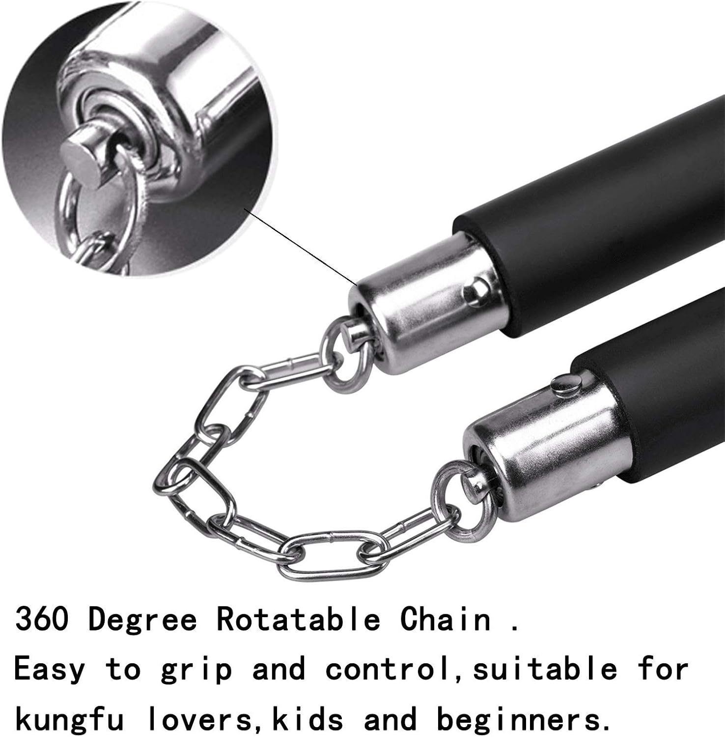 Annly Foam Nunchucks Practice Nunchucks Portable Training Nunchuck Safety BigaMart