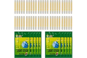 Glow Sticks for Fishing Floats Bobbers, Long Bright Light Sticks for Fishing Bells 3" 2" 1.5" 1" Night Lighting Sticks for Fi
