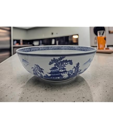 【美品】マイセン☆ Porcelain Bowl Amazon.com: Artissance 16 in W Round Blue and White