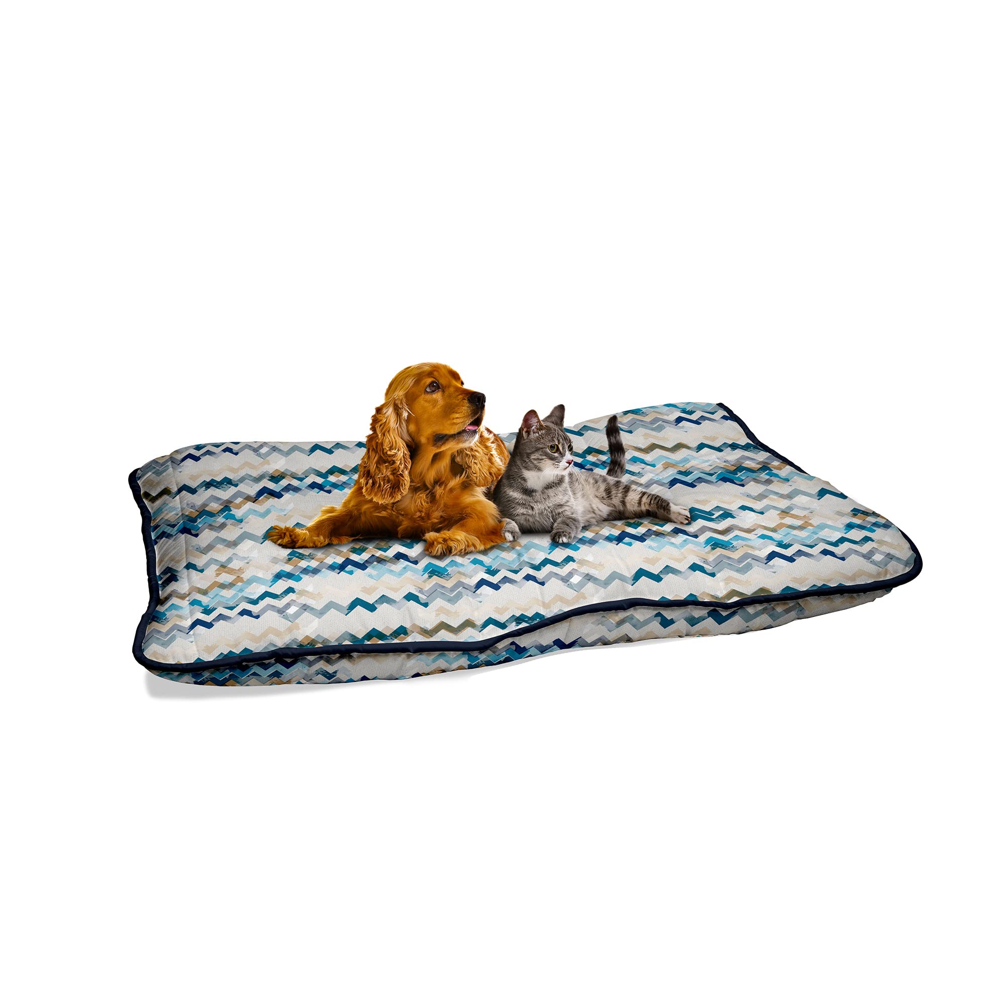 Italian Bed Linen Dogs Maxy Pillow, Modern sky, 60x100 cm