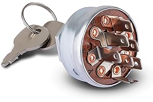 BlueStars 725-1717 925-1717 Ignition Starter Switch - Compatible with Craftsman Husqvarna Murray MTD Cub Cadet AYP Poulan Rid
