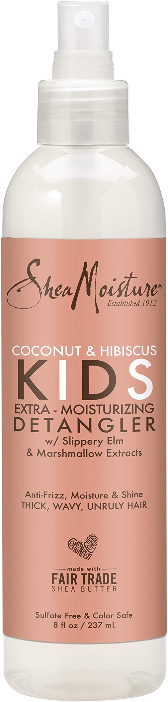 Shea Moisture Kids ExtraMoisturizer Detangler, Coconut & Hibiscus, 8