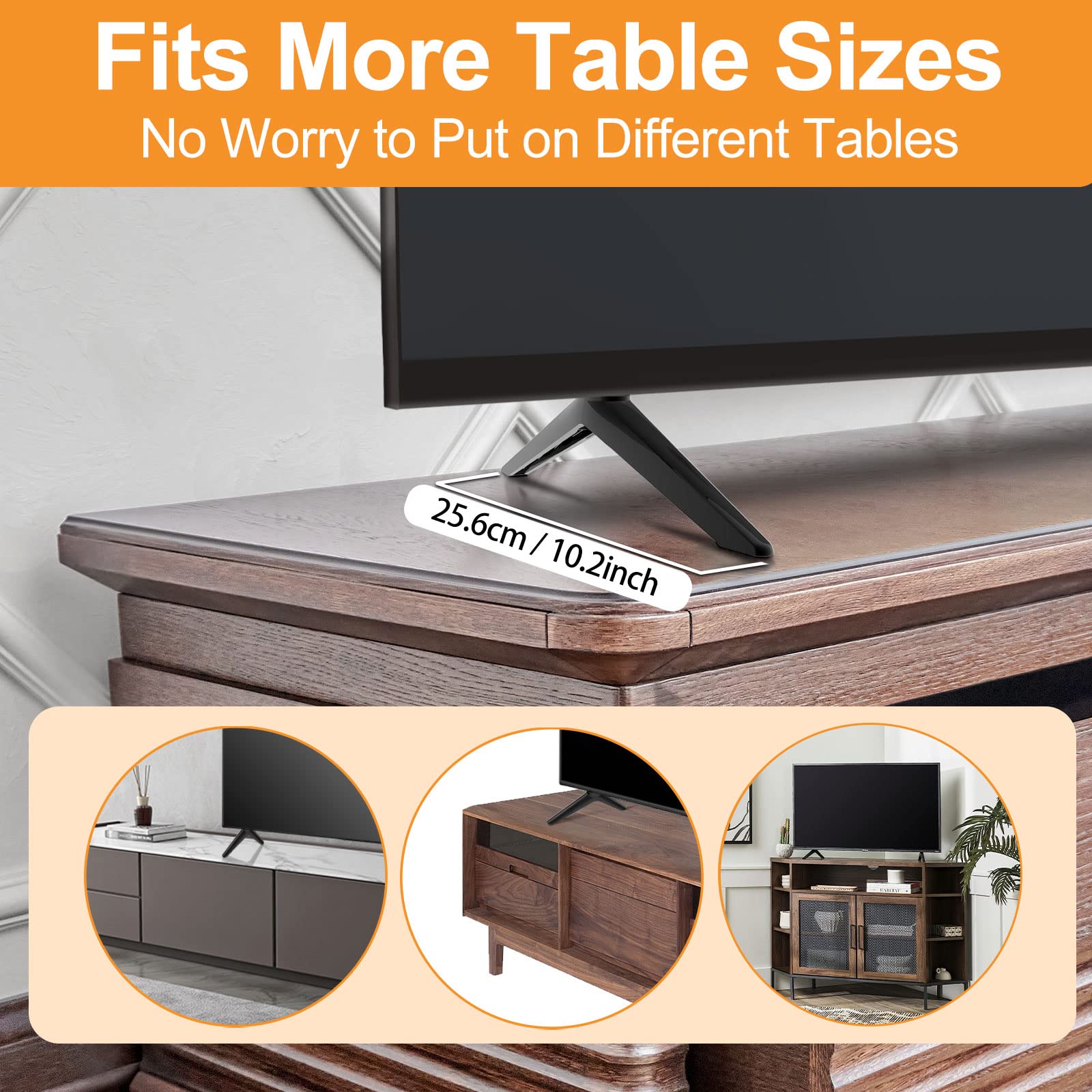 TV Stand Legs for Onn Smart Tv - Only for 40