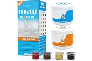 Tenee Granite Repair Kit & Marble Repair Kit, Quartz Countertop Chip Repair Kit for Granite Countertops, Marble, Quartz Countertops, Ceramic Sink
