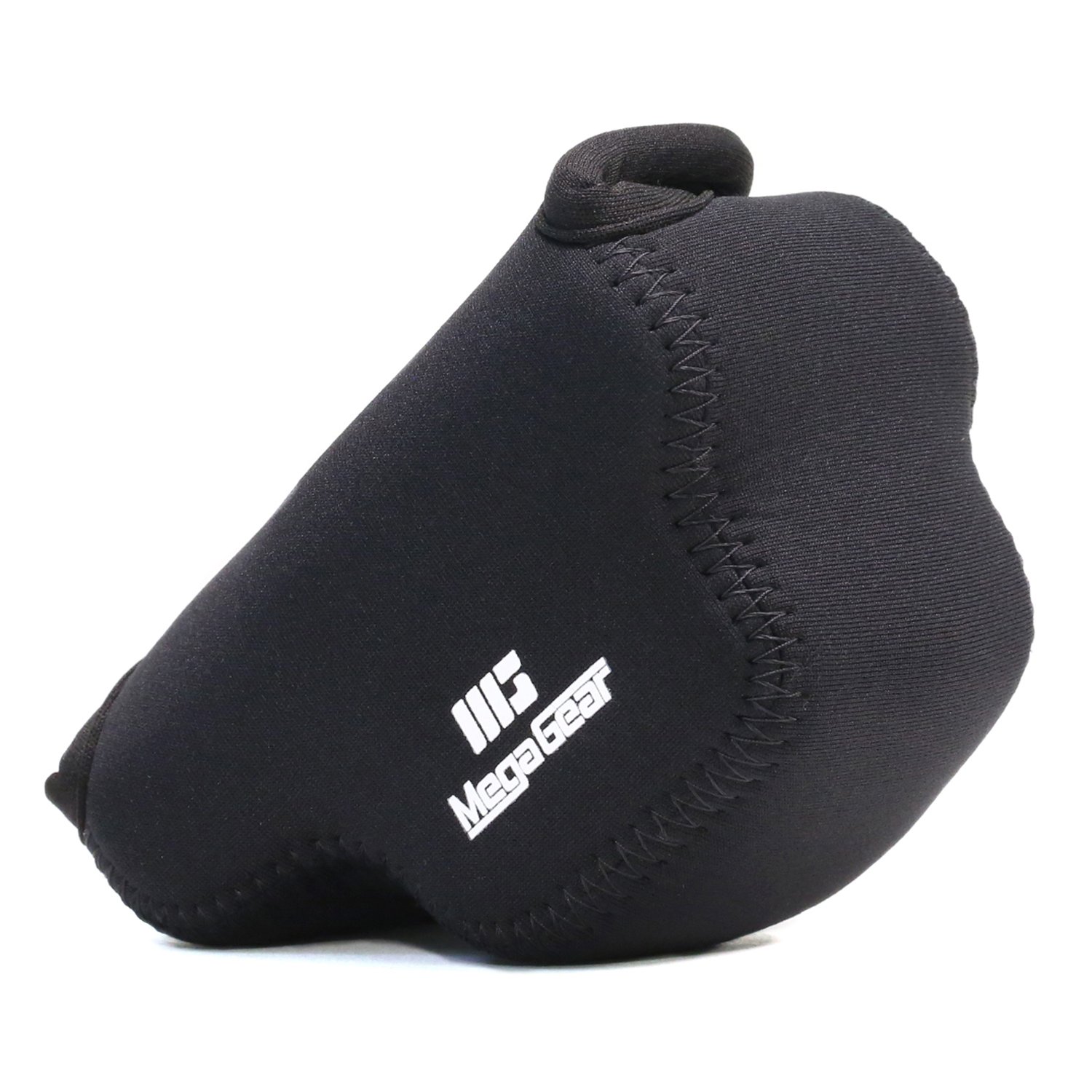 MegaGear ''Ultra Light'' Neoprene Camera Case Bag with Carabiner for Nikon 1 J4, Nikon 1 J5 with 10-30mm (Black)