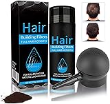 Hair Fibers for Thinning Hair with Spray - Dark