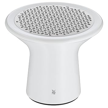 WMF Parmesanreibe, weiß, Cromargan Edelstahl, rostfrei, spülmaschinengeeignet