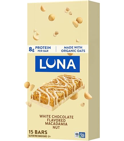 Amazon.com : Clif Luna Nutrition Bar for Women Lemon Zest - 15