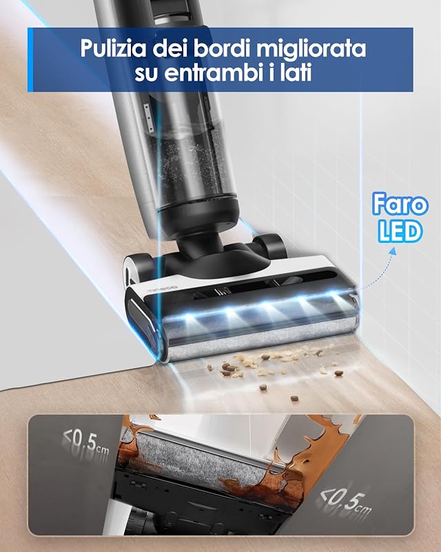 Floor ONES7 Pro(S7 Series) Lavapavimenti aspirapolvere senza fili