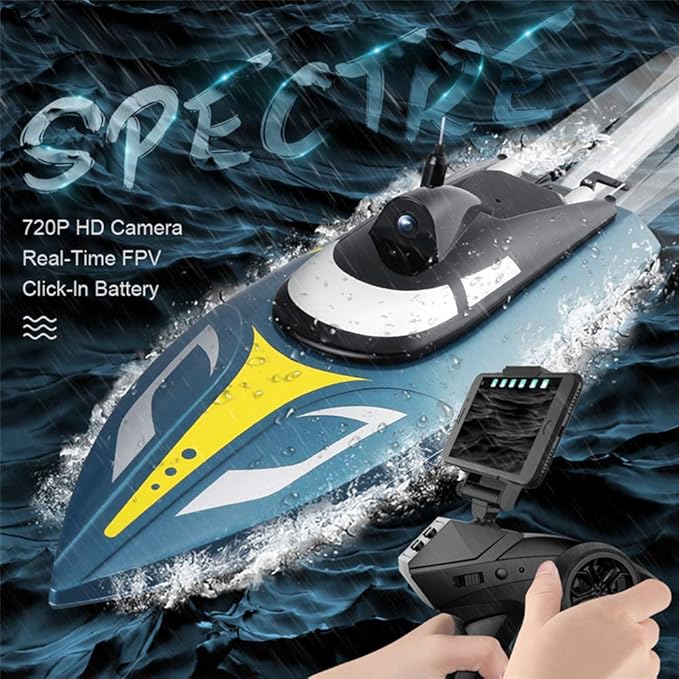 camera rc boat remote control
