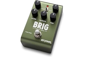 Strymon Brig dBucket BBD Guitar Delay Pedal with 3 Distinct Analog Voices for Electric and Acoustic Guitar, Synths, Vocals and Keyboards​​