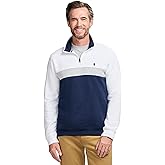 IZOD Men's Advantage Performance Quarter Zip Fleece Pullover Sweatshirt