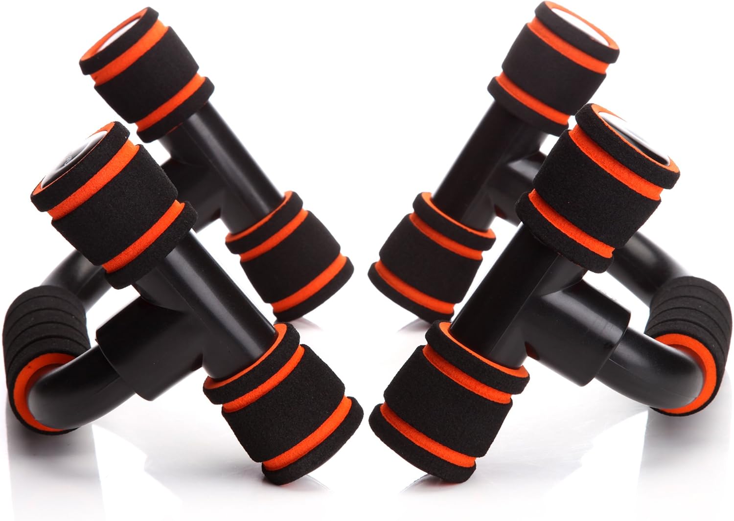 READAEER Push up Bars for Home Gym (Orange) : Sports & Outdoors