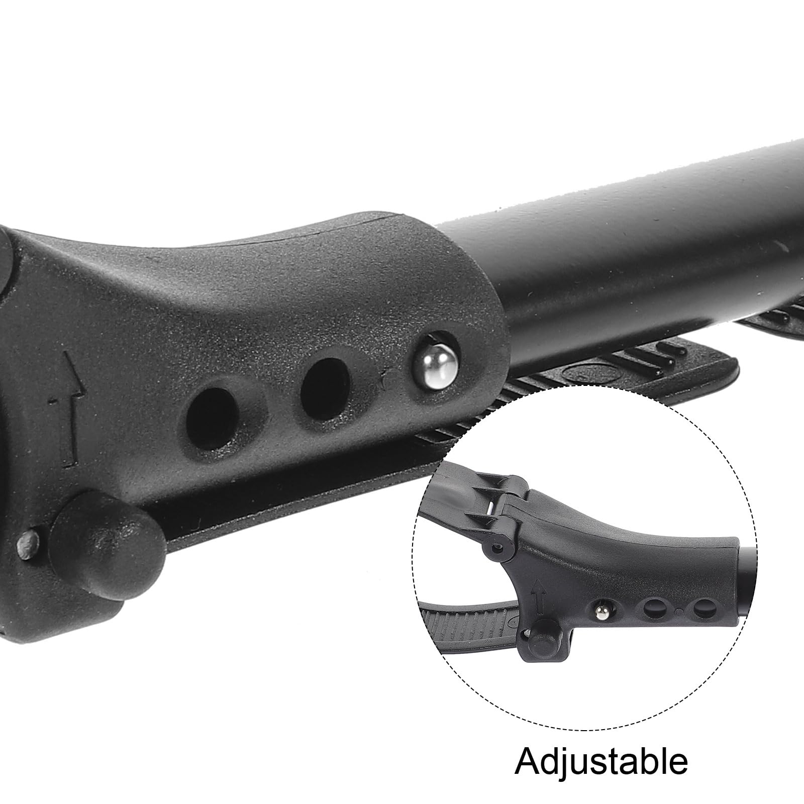 Totority 3pcs Twin Stroller Connector for Baby Universal Fits Umbrella Stroller Adapter for Home Use Adjustable Black,7.9×1.2in