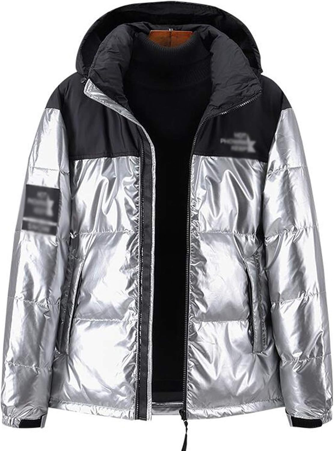 short silver grey jackets