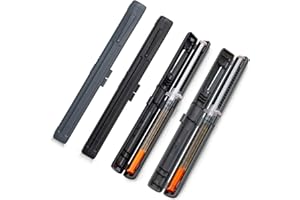 SIJIDOU Portable Travel Insulin Case for Prefilled Syringe, Discrete Syringe Holders for Diabetes (Black Grey | 2 Pack)