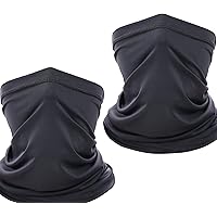 Summer Face Mask Protection from Dust, UV & Aerosols - Washable Neck Gaiter Balaclava, Bandana Face Cover UPF50++