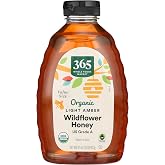 365 by Whole Foods Market, Organic Light Amber Wildflower Honey, 32 Ounce
