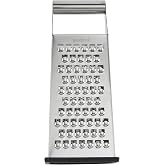 GoodCook Gourmet 4-sided Box Grater, Stainless Steel, Stay Sharp Etched Blades, Non-slip Base