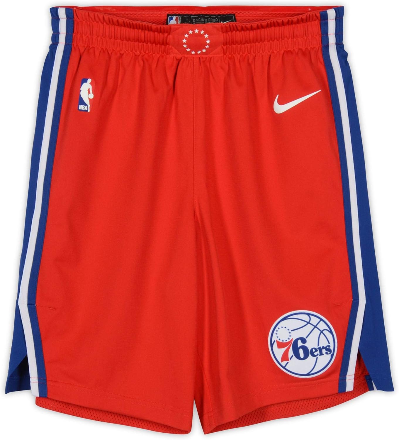 red nba shorts
