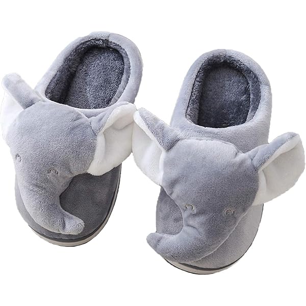 Linomo Cow Print Slippers For Women, Men & Kids - Cozy Indoor House Shoes With Non-Slip Soles