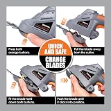 Terratek 2 in 1 Cordless Hedge Trimmer 7.2V with 2 Blades 120mm view 6