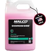 Malco Showroom Shine Spray Car Wax and Instant Detailer, 1 Gallon | Car Wax Spray for Professional Finish, Easy-Use Instant Detailer, Cleans and Waxes Painted Surfaces, Metal and Glass