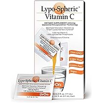 Amazon.com: SunLipid Liposomal Vitamin C, 30 Packets, 0.17