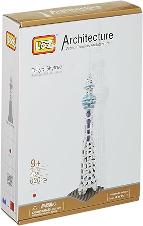 LOZ Mini Architecture Blocks Tokyo Skytree Model Japan: Amazon.es: Juguetes y juegos