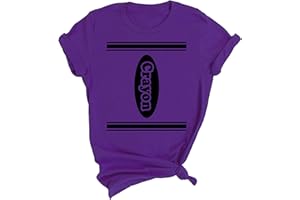 Crayon Halloween Team Costume Funny Design Gift Womens T-Shirt