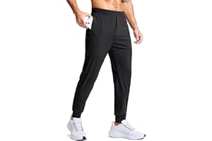 G Gradual Men's Golf Joggers Pants with Zipper Pockets Stretch Sweatpants Slim Fit Track Pants Joggers for Men Work Running