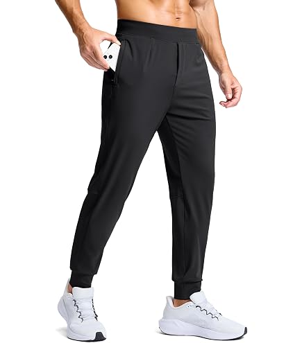 Amazon.com: Pudolla Men's Golf Pants Stretch Sweatpants with