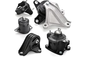 DNGBYMX Engine Motor Mount Set Compatible with Honda Accord 2.4L 2013 2014 2015 2016 2017 Replace # A65072 A65054 A65040 A65068 A65071
