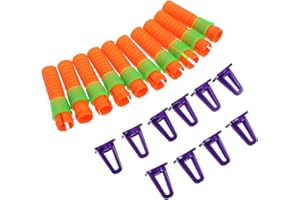 JOINPAYA 10pcs Oil Pastel Holder Extenders Crayon Lengthener Ergonomic Drawing Tool for Artists and Students