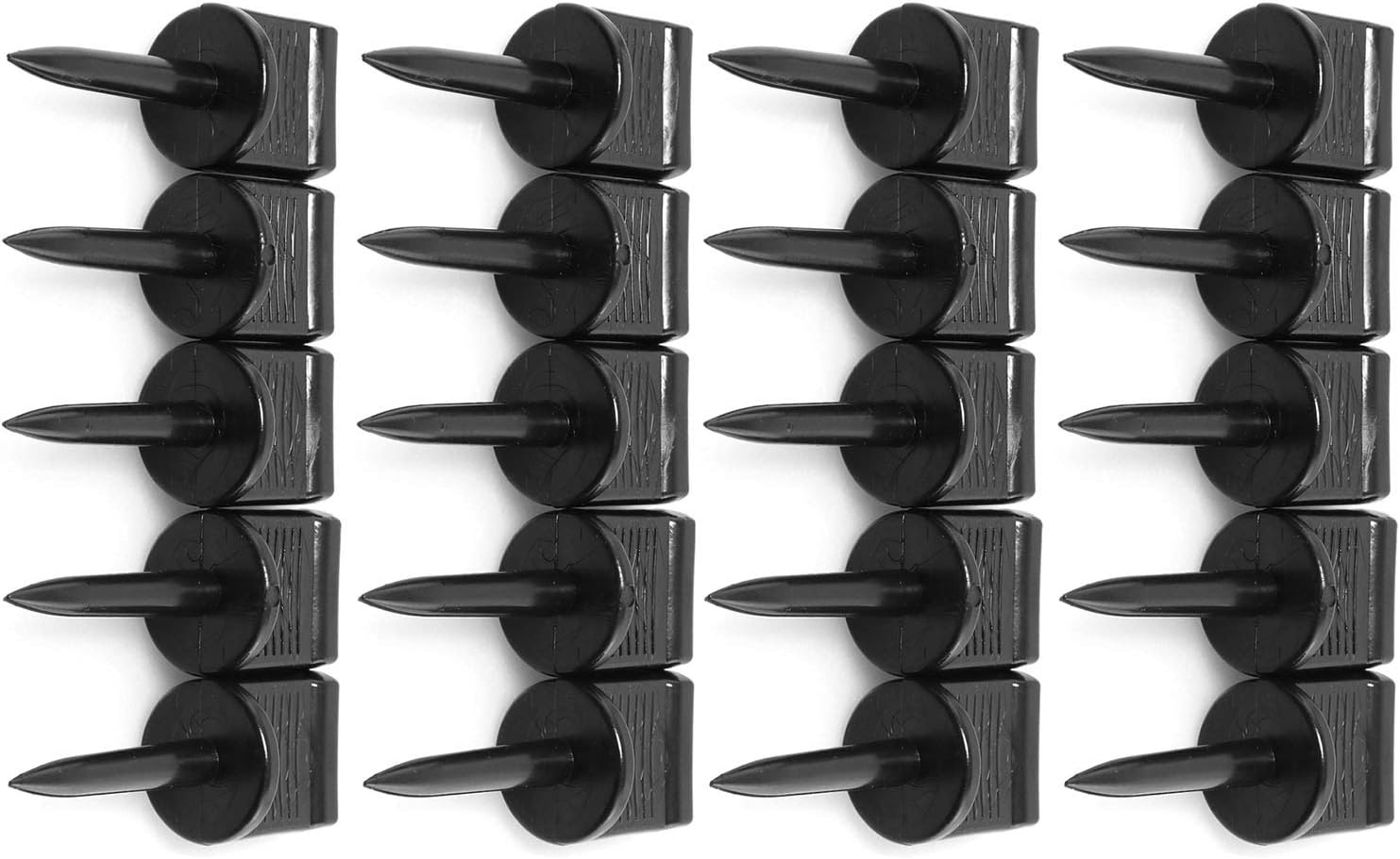 DGZZI Shooting Target Pin 20PCS Black Outdoor Plastic Archery Hunting Nails Aim Fixed for Target Papers : Sports & Outdoors