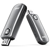 MpioLife 2027 Wireless HDMI Transmitter Receiver 4K, Mirror Computer to TV | 4K Decode/1080P@60Hz, 5GHz WiFi HDMI Wireless Adapter for Laptop, DVD Player, TV Box Camera to Projector, Monitor - 165FT/50m