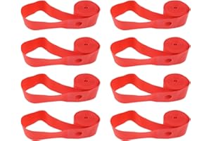 Kasteco 8 Pack Bicycle Rim Strip Rim Tape, 26 Inch or 700C