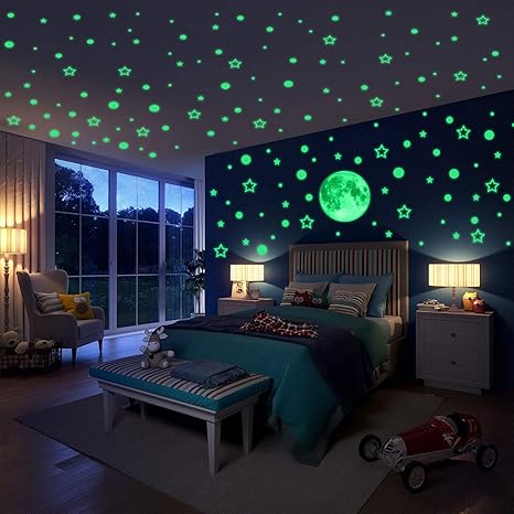 amazon estrellas fluorescentes