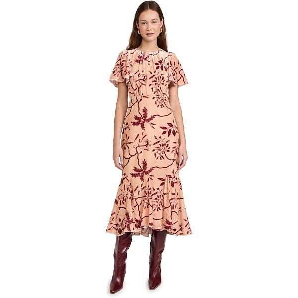 Rhode Women's Lulani Dress, Pink Floral Trip Mini, 6 at Amazon Women's  Clothing store