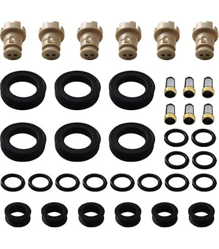GEARZAAR Universal Fuel Injector Flush Cleaner Adapter DIY Kit – With Clip Charger