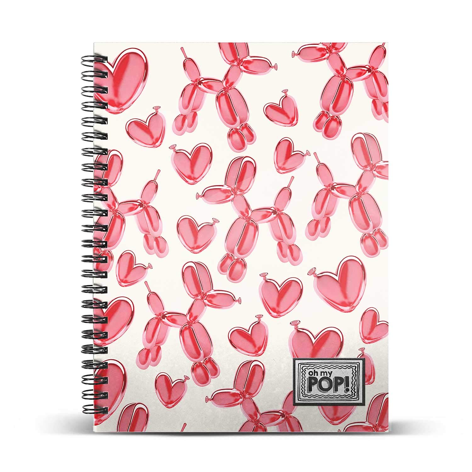 Oh My Pop! Globoniche-DIN A4 Grid Paper Notebook