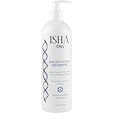ISHA DNA Keratin Treatment System Shampoo - Sulfate and Paraben-Free, Coconut Oil Infused for All Hair Types (16 Fl oz)