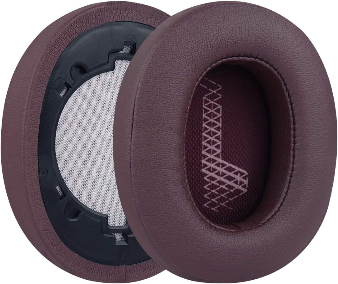 Geekria Replacement Ear Pads for JBL LIVE 500BT Headphones Ear Cushions, Repair Parts (Red) - Image 3